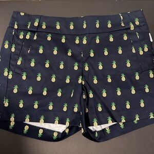 J.Crew Pineapple print Shorts